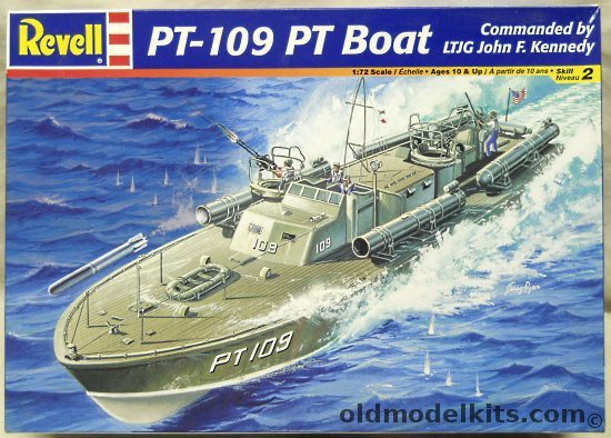 Revell 1/72 John F. Kennedy PT-109 (PT Boat), 85-0310 plastic model kit